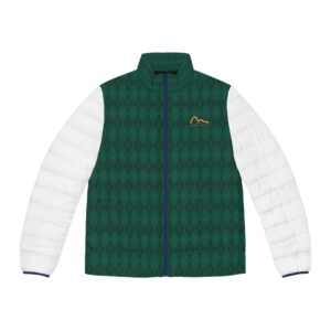 Stylish Men's Puffer Jacket, Warm Winter Coat, Trendy Outerwear, Great for Casual Outings, Perfect Gift for Holidays